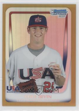 2011 Bowman Chrome - USA 18U National Team Refractors - Gold #18U-13 - Cole Irvin /50