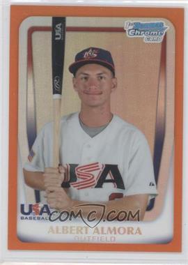 2011 Bowman Chrome - USA 18U National Team Refractors - Orange #18U-1 - Albert Almora /25