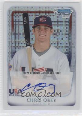 2011 Bowman Chrome - USA 18U National Team Refractors - X-Fractor Autographs #18U-17 - Chris Okey /299