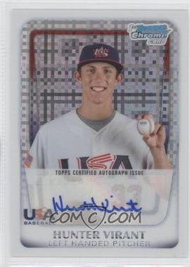 2011 Bowman Chrome - USA 18U National Team Refractors - X-Fractor Autographs #18U-24 - Hunter Virant /299