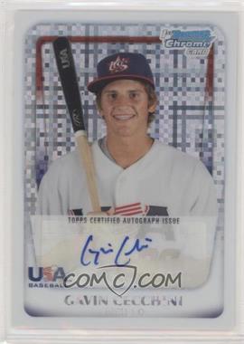 2011 Bowman Chrome - USA 18U National Team Refractors - X-Fractor Autographs #18U-3 - Gavin Cecchini /299