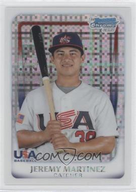 2011 Bowman Chrome - USA 18U National Team Refractors - X-Fractor #18U-15 - Jeremy Martinez /299