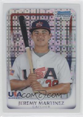 2011 Bowman Chrome - USA 18U National Team Refractors - X-Fractor #18U-15 - Jeremy Martinez /299