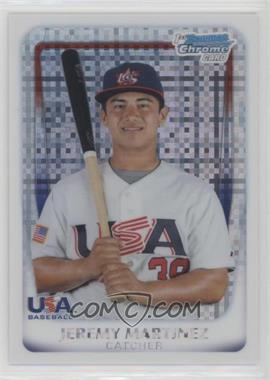 2011 Bowman Chrome - USA 18U National Team Refractors - X-Fractor #18U-15 - Jeremy Martinez /299