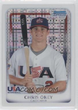 2011 Bowman Chrome - USA 18U National Team Refractors - X-Fractor #18U-17 - Chris Okey /299