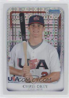 2011 Bowman Chrome - USA 18U National Team Refractors - X-Fractor #18U-17 - Chris Okey /299