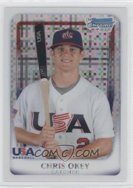 2011 Bowman Chrome - USA 18U National Team Refractors - X-Fractor #18U-17 - Chris Okey /299