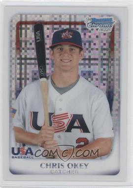 2011 Bowman Chrome - USA 18U National Team Refractors - X-Fractor #18U-17 - Chris Okey /299