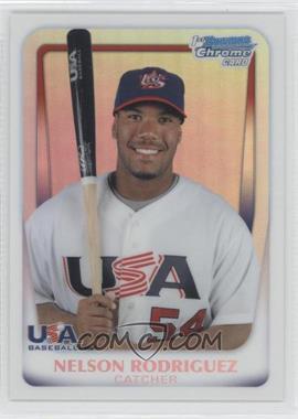 2011 Bowman Chrome - USA 18U National Team Refractors #18U-19 - Nelson Rodriguez /617