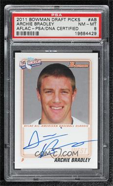 2011 Bowman Draft Picks & Prospects - Aflac All-American Autographs #AFLAC-AB - Archie Bradley [PSA 8 NM‑MT]