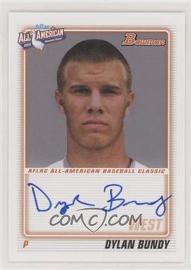 2011 Bowman Draft Picks & Prospects - Aflac All-American Autographs #AFLAC-DB - Dylan Bundy