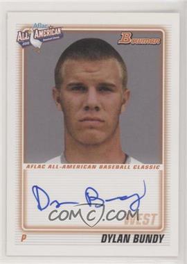 2011 Bowman Draft Picks & Prospects - Aflac All-American Autographs #AFLAC-DB - Dylan Bundy