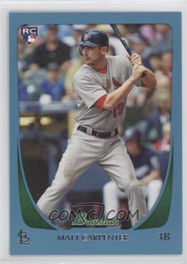 2011 Bowman Draft Picks & Prospects - [Base] - Blue #14 - Matt Carpenter /499