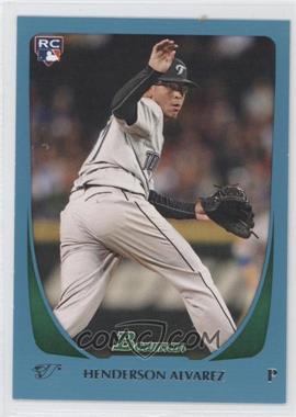 2011 Bowman Draft Picks & Prospects - [Base] - Blue #82 - Henderson Alvarez /499