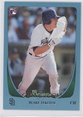 2011 Bowman Draft Picks & Prospects - [Base] - Blue #86 - Blake Tekotte /499