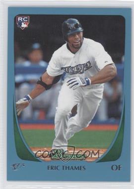 2011 Bowman Draft Picks & Prospects - [Base] - Blue #87 - Eric Thames /499