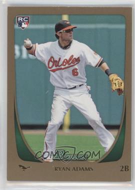 2011 Bowman Draft Picks & Prospects - [Base] - Gold #2 - Ryan Adams