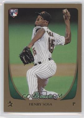 2011 Bowman Draft Picks & Prospects - [Base] - Gold #21 - Henry Sosa