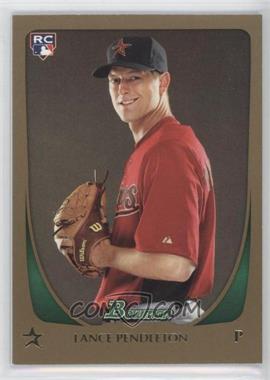 2011 Bowman Draft Picks & Prospects - [Base] - Gold #68 - Lance Pendleton