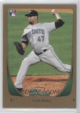 2011 Bowman Draft Picks & Prospects - [Base] - Gold #69 - Luis Perez