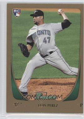 2011 Bowman Draft Picks & Prospects - [Base] - Gold #69 - Luis Perez