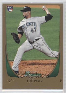 2011 Bowman Draft Picks & Prospects - [Base] - Gold #69 - Luis Perez