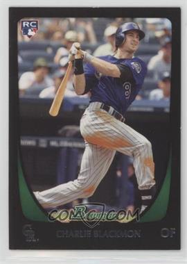 2011 Bowman Draft Picks & Prospects - [Base] #7 - Charlie Blackmon