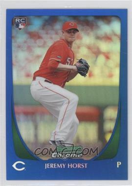 2011 Bowman Draft Picks & Prospects - Chrome - Blue Refractor #47 - Jeremy Horst /199