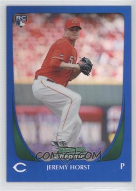 2011 Bowman Draft Picks & Prospects - Chrome - Blue Refractor #47 - Jeremy Horst /199