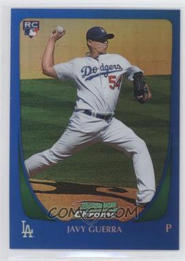 2011 Bowman Draft Picks & Prospects - Chrome - Blue Refractor #80 - Javy Guerra /199