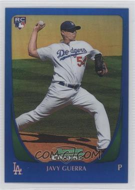 2011 Bowman Draft Picks & Prospects - Chrome - Blue Refractor #80 - Javy Guerra /199