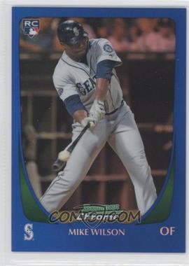 2011 Bowman Draft Picks & Prospects - Chrome - Blue Refractor #99 - Mike Wilson /199