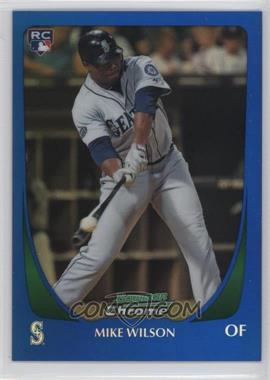 2011 Bowman Draft Picks & Prospects - Chrome - Blue Refractor #99 - Mike Wilson /199