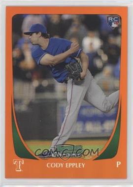 2011 Bowman Draft Picks & Prospects - Chrome - Orange Refractor #33 - Cody Eppley /25