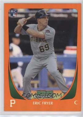 2011 Bowman Draft Picks & Prospects - Chrome - Orange Refractor #36 - Eric Fryer /25