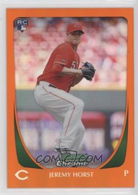 2011 Bowman Draft Picks & Prospects - Chrome - Orange Refractor #47 - Jeremy Horst /25