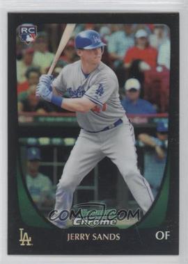 2011 Bowman Draft Picks & Prospects - Chrome - Refractor #100 - Jerry Sands