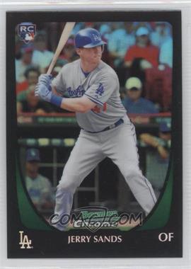 2011 Bowman Draft Picks & Prospects - Chrome - Refractor #100 - Jerry Sands