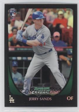 2011 Bowman Draft Picks & Prospects - Chrome - Refractor #100 - Jerry Sands