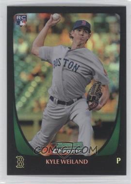 2011 Bowman Draft Picks & Prospects - Chrome - Refractor #102 - Kyle Weiland