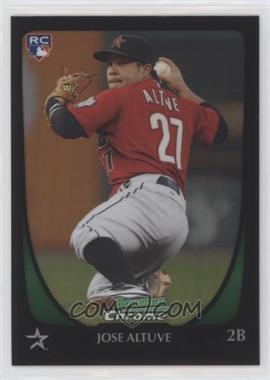 2011 Bowman Draft Picks & Prospects - Chrome - Refractor #11 - Jose Altuve