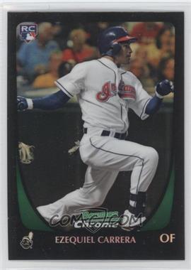 2011 Bowman Draft Picks & Prospects - Chrome - Refractor #15 - Ezequiel Carrera