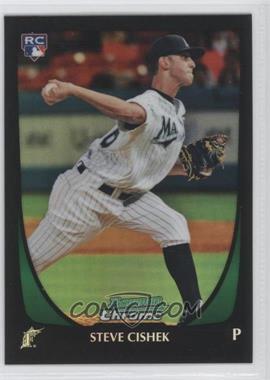 2011 Bowman Draft Picks & Prospects - Chrome - Refractor #19 - Steve Cishek