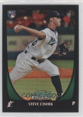 2011 Bowman Draft Picks & Prospects - Chrome - Refractor #19 - Steve Cishek