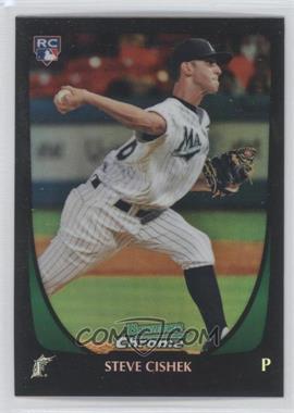 2011 Bowman Draft Picks & Prospects - Chrome - Refractor #19 - Steve Cishek