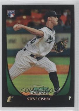 2011 Bowman Draft Picks & Prospects - Chrome - Refractor #19 - Steve Cishek