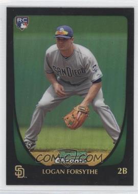 2011 Bowman Draft Picks & Prospects - Chrome - Refractor #34 - Logan Forsythe