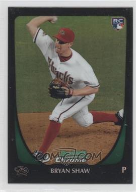 2011 Bowman Draft Picks & Prospects - Chrome - Refractor #42 - Bryan Shaw