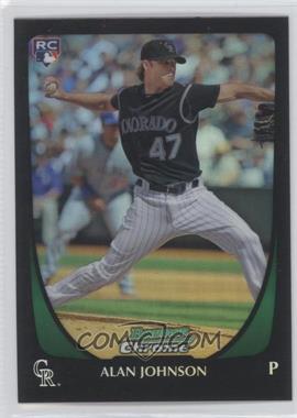 2011 Bowman Draft Picks & Prospects - Chrome - Refractor #53 - Alan Johnson