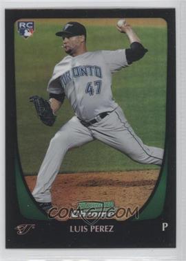 2011 Bowman Draft Picks & Prospects - Chrome - Refractor #69 - Luis Perez